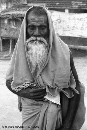 Holy man, Rameswaram, India